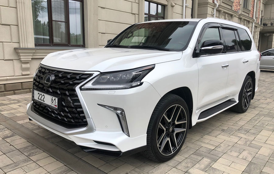 Lexus LX 450d Белый