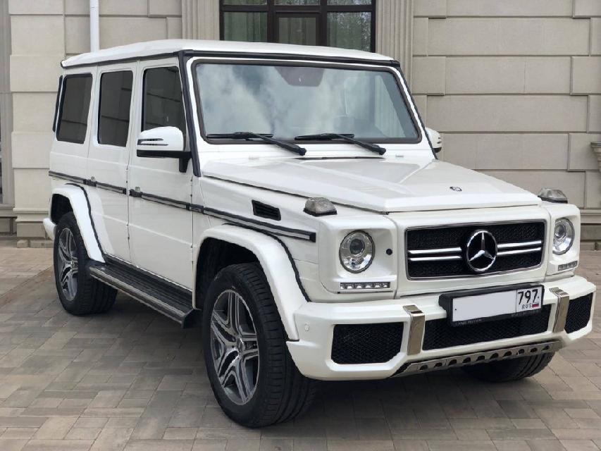 Mercedes-Benz G-klass AMG 63 (Белый)